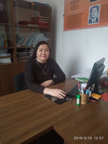 Бишкек шаардык олимпиадасында 2-орун Уланбек кызы Акылай